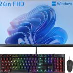 کامپیوتر همه کاره 24اینچی نو  مدل All-in-One Florabloo_ i5  16GB ddr4  256GB ssd۷