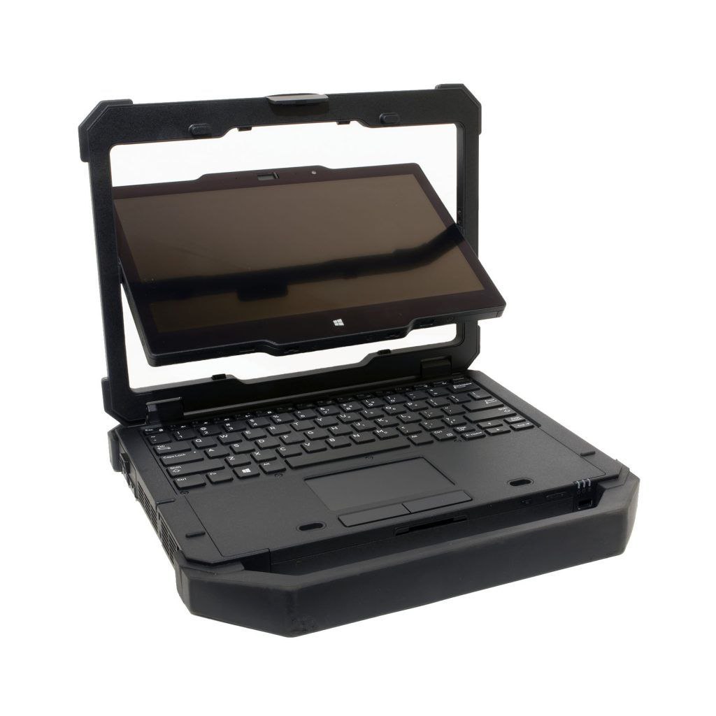 72 6 لپ تاپ 14 اینچی تاچ چرخشی استوک دل مدل Dell latitude rugged 7214_ i7 8GB ddr4 256GB ssd 2GB - Image 1